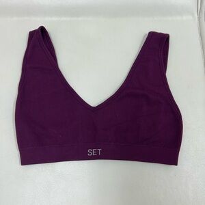 SET Active Deep Purple Bralette